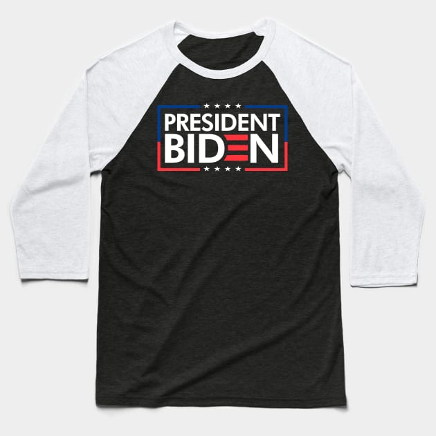 President Biden 2020 Baseball T-Shirt by WiZ Collections